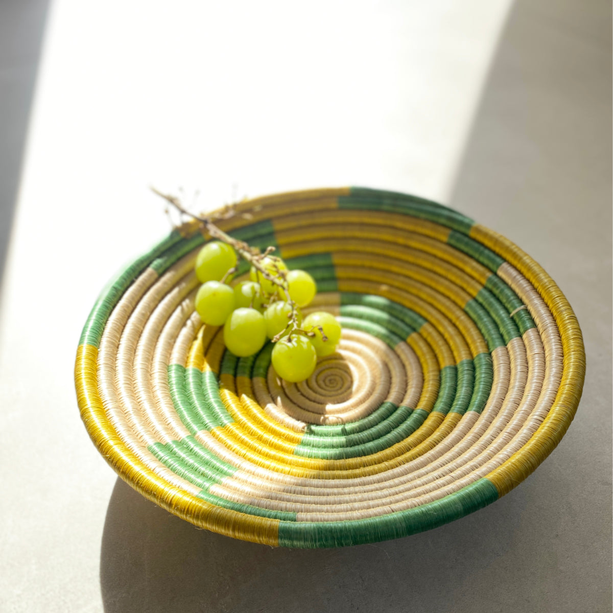 Rwandan Bowl (Morning forest) | handmade Home decoration | Kaikô