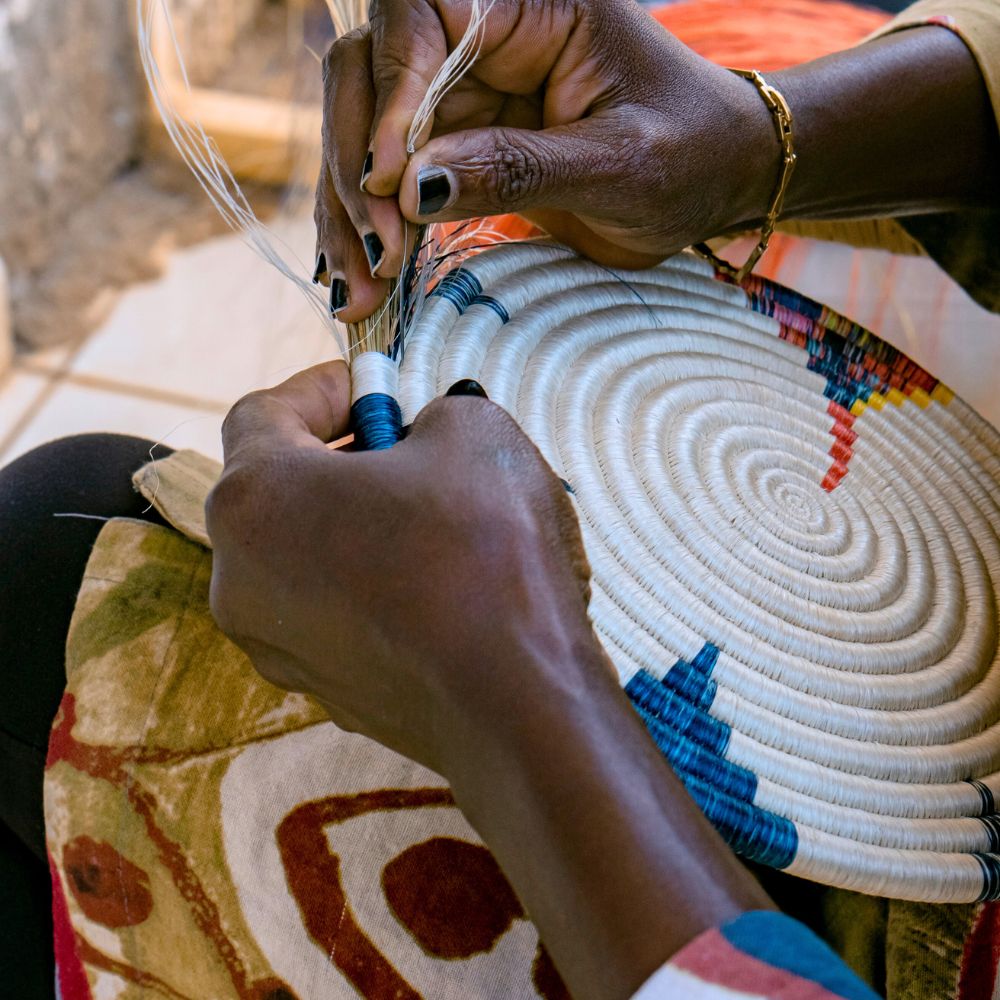 High Quality I One of a Kind I African Basketry Home decor I Kaikô