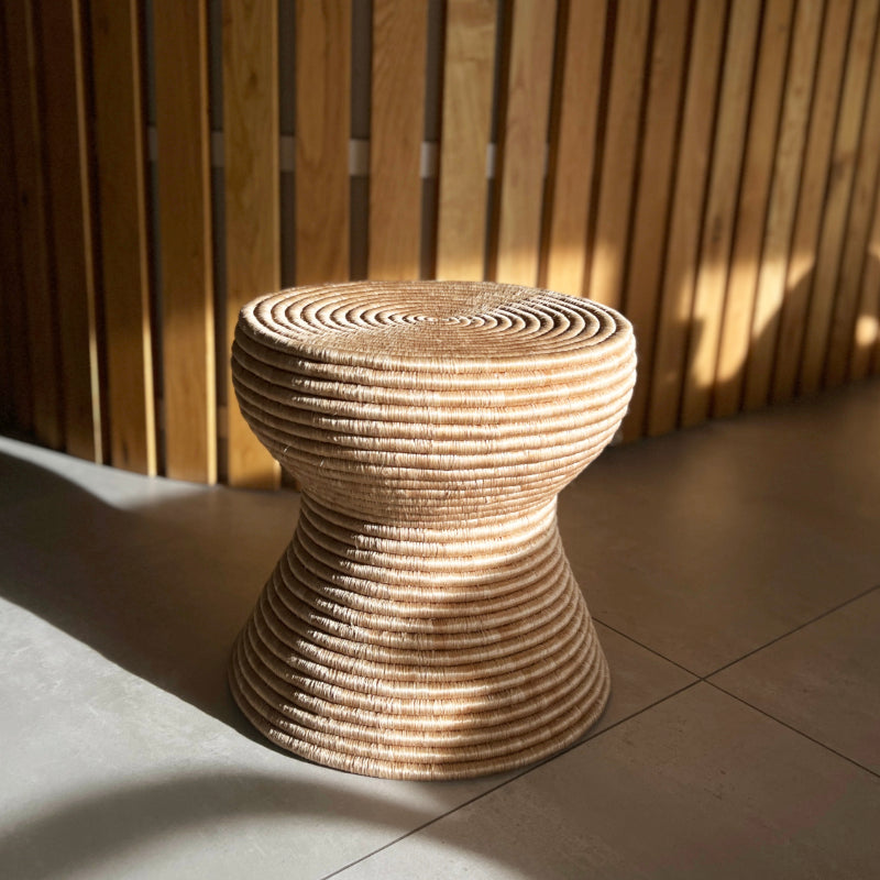 High Quality I Handwoven Natural Mini Stool