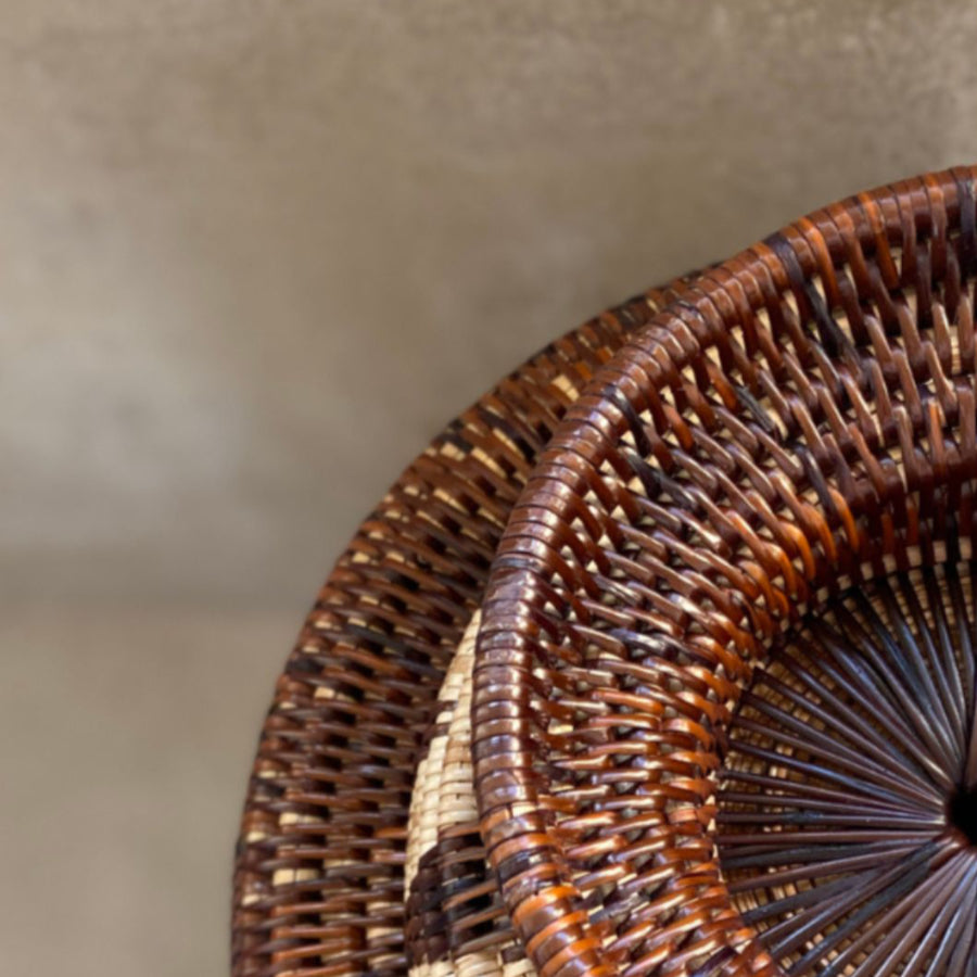 High QualityI The Khmer Art Rattan Basket I Artisan-Made