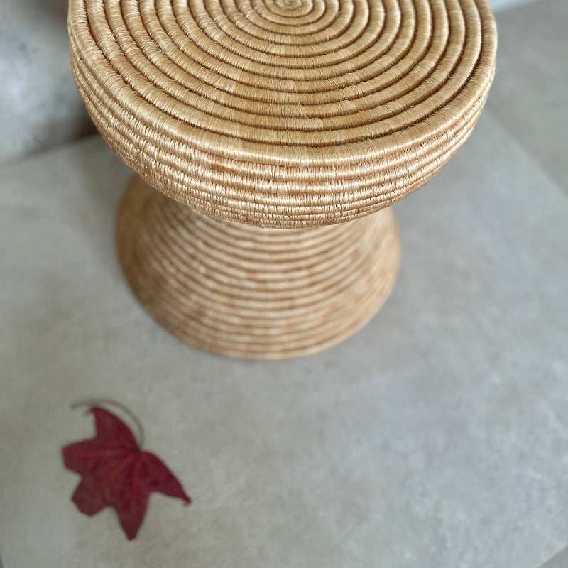 High Quality I Handwoven Natural Mini Stool