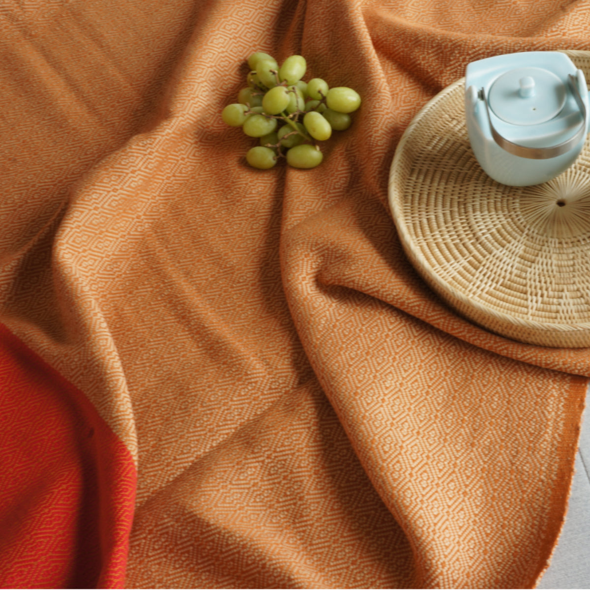 Heritage Weave Textiles Collection: The Saffron Throw