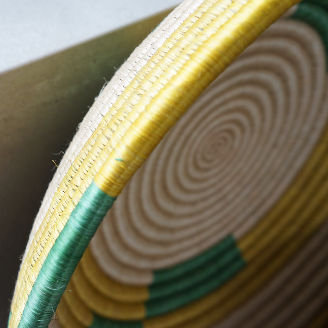 Rwandan Bowl (Morning forest) | handmade Home decoration | Kaikô